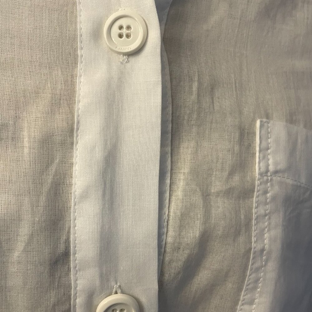 New. Gorgeous 100% Cotton EAC-Camicia Cannes Mussola: Size 46 - Picture 12 of 14